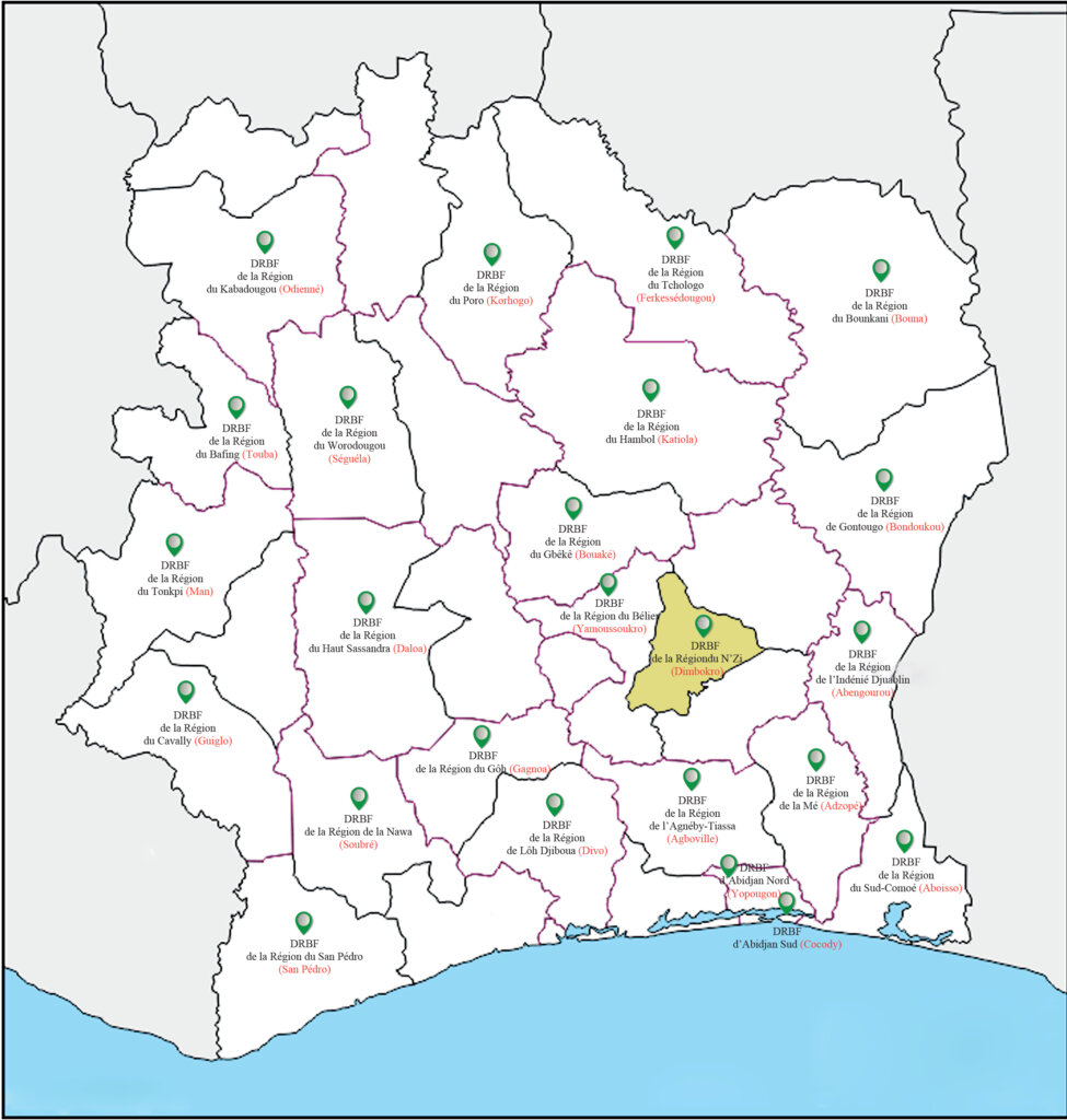 CARTE DIMBOKRO