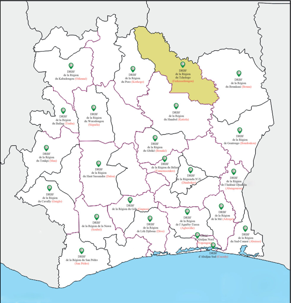 CARTE FERKESSEDOUGOU