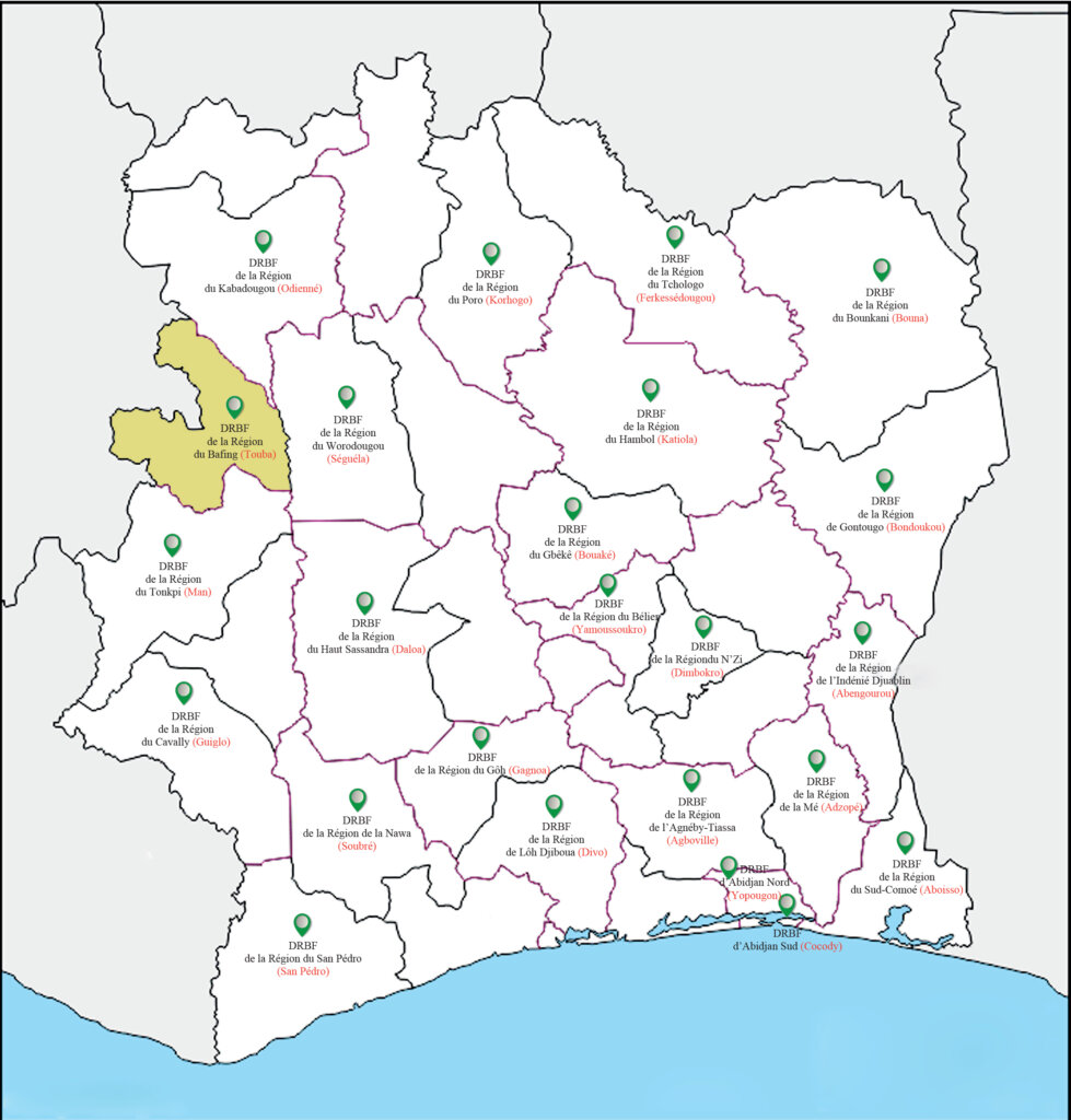 CARTE TOUBA